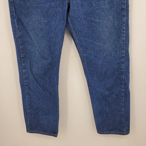 Vintage Levi's 505 Regular Fit Straight Leg Orange Tab Denim Jeans 38x30 - Picture 8 of 8